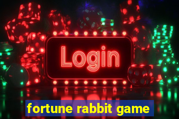 fortune rabbit game